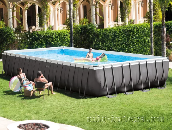 Купить каркасный бассейн Intex 26372 975х488х132см