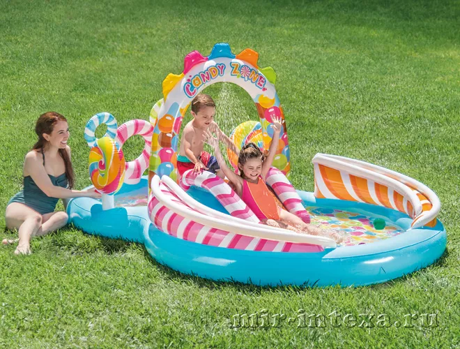Купить игровой центр Candy Zone 295x191x130см Intex 57149